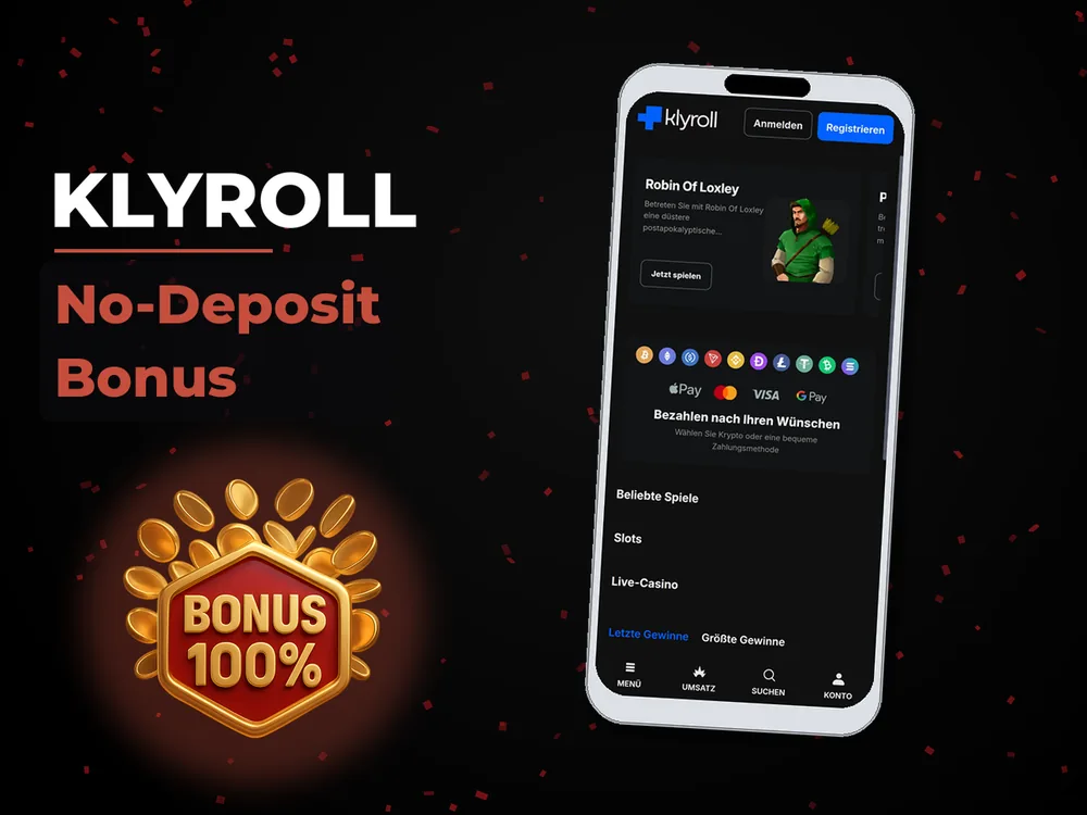 Klyroll - No-Deposit Bonus