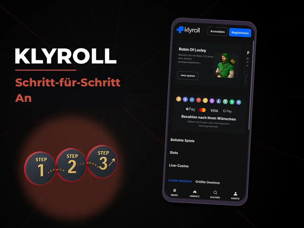 Klyroll - Schritt-für-Schritt An