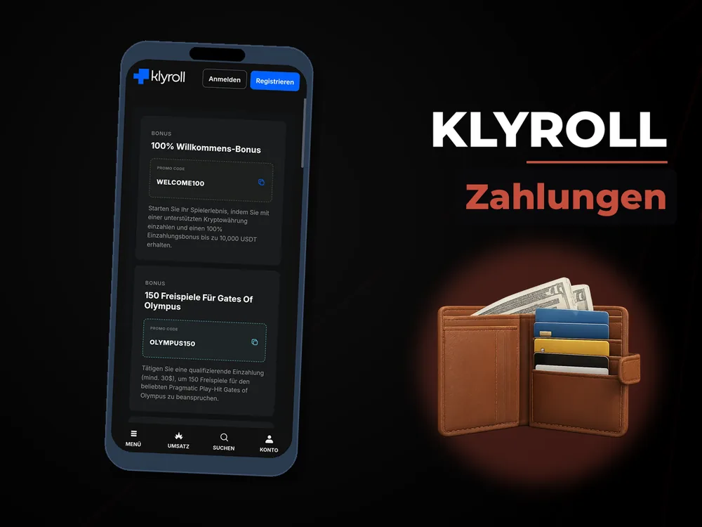 Klyroll - Zahlungen